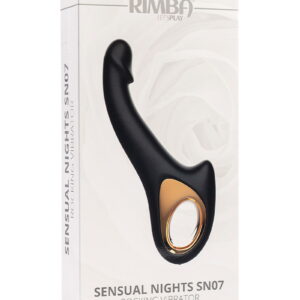 Rimba Toys – Sensual Nights SN07 – Rocking Vibrator – Zwart
