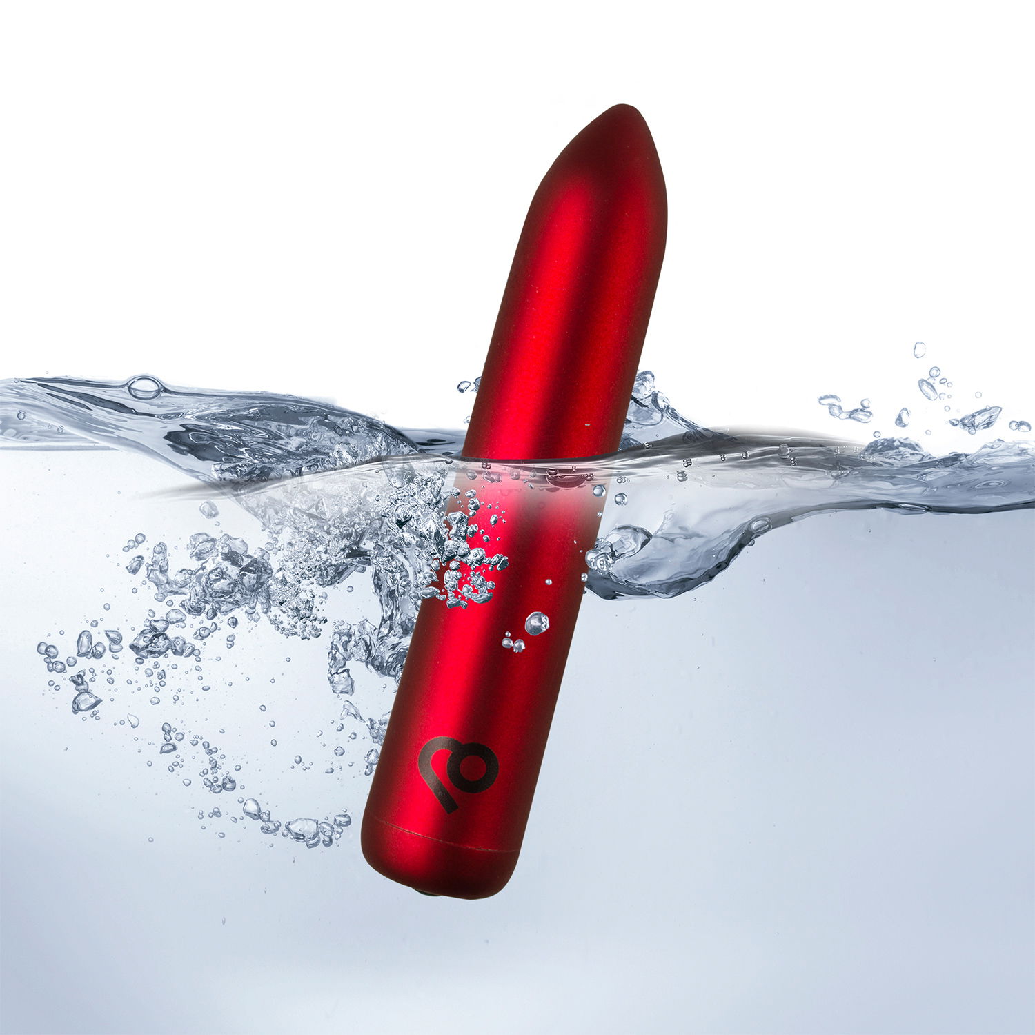 Rocks-Off - Oplaadbare Bulletvibrator - Klaproosrood - Afbeelding 6