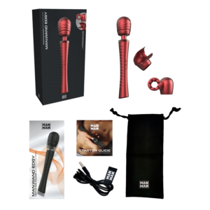 MANWAN – Man.Wand Edgy – Wandvibrator – Red Velvet