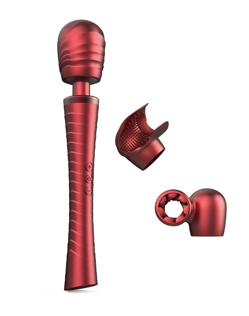 MANWAN Man.Wand Edgy Wandvibrator Red Velvet