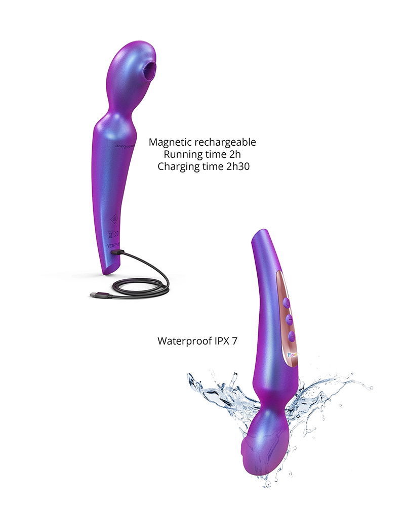 Love to Love - Pleaser - Wandvibrator - Iridescent Night - Afbeelding 4