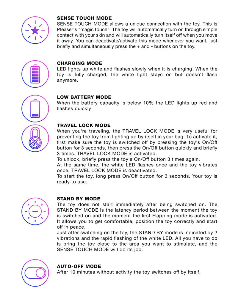 Love to Love - Pleaser - Wandvibrator - Iridescent Night - Afbeelding 6