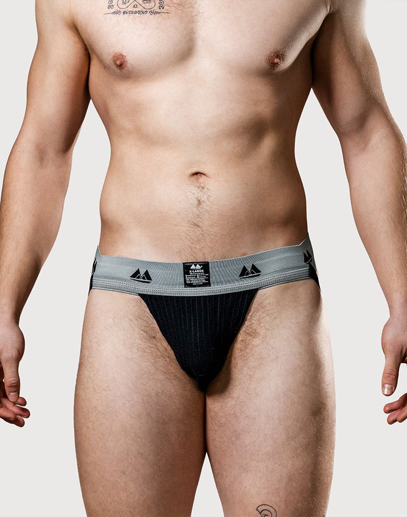 MM - Jockstrap - Zwart (5 cm / 2 inch) - Afbeelding 4