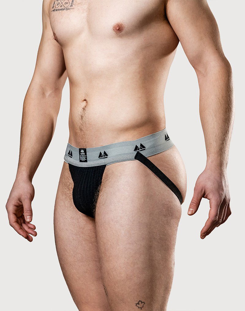 MM - Jockstrap - Zwart (5 cm / 2 inch) - Afbeelding 5