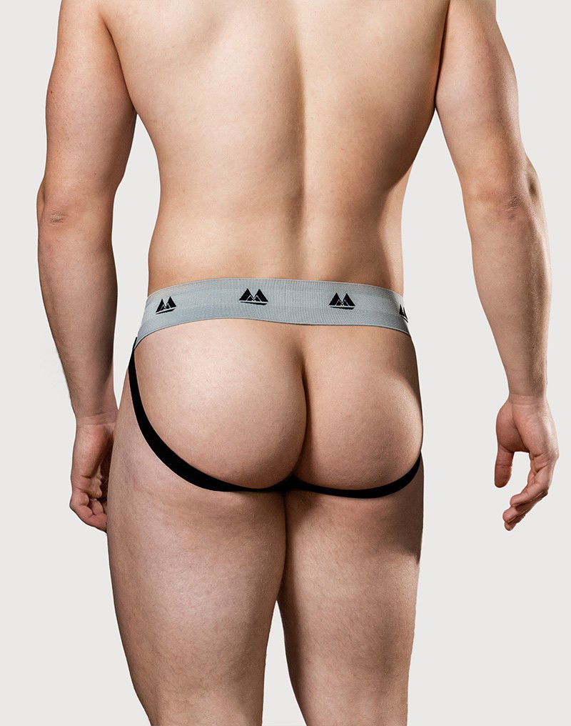 MM - Jockstrap - Zwart (5 cm / 2 inch) - Afbeelding 6