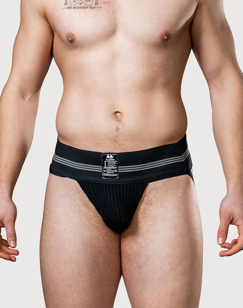 MM - Jockstrap - Zwart (7.5 cm / 3 inch) - Afbeelding 3