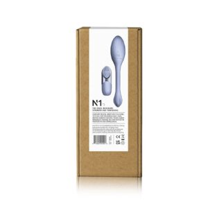 NIYA – NIYA 1 – Vibrerende Kegel Massager met Afstandsbediening – Lichtblauw