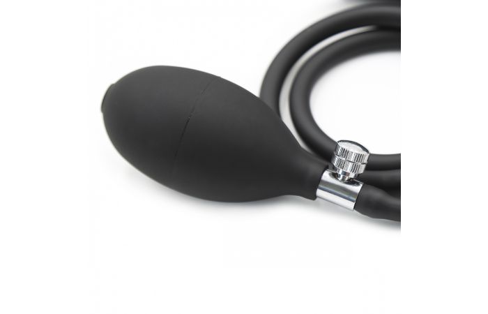 Inflatable Dildo Long Black - Afbeelding 2