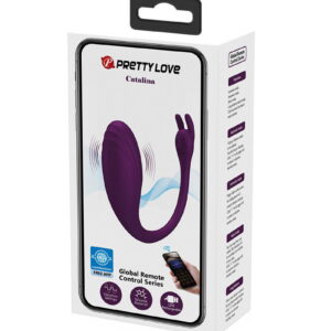 Pretty Love – Catalina – Draagbare Vibrator met App-bediening – Paars