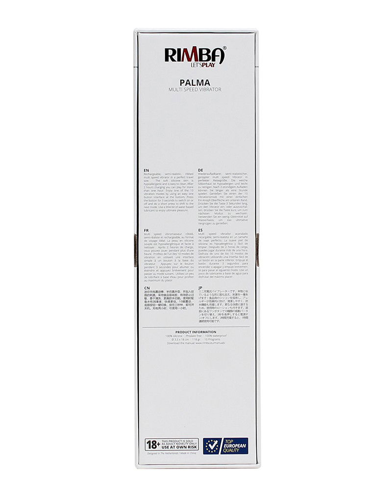 Rimba – Palma semi-realistische vibrator - Afbeelding 9