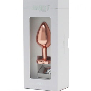 Rimba Toys – Pisa – Heart Shaped Butt Plug – Rosé Goud