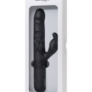 Rimba Toys – Sensual Nights SN06 – Realistische Rabbit Vibrator – Zwart