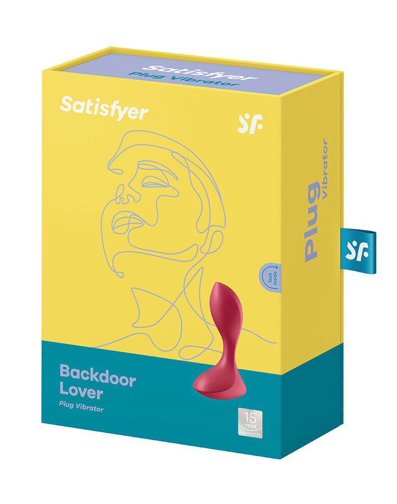 Satisfyer - Backdoor Lover - Anaal Vibrator - Rood - Afbeelding 2