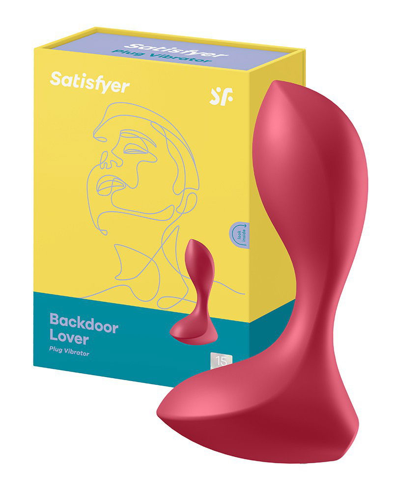 Satisfyer - Backdoor Lover - Anaal Vibrator - Rood - Afbeelding 7