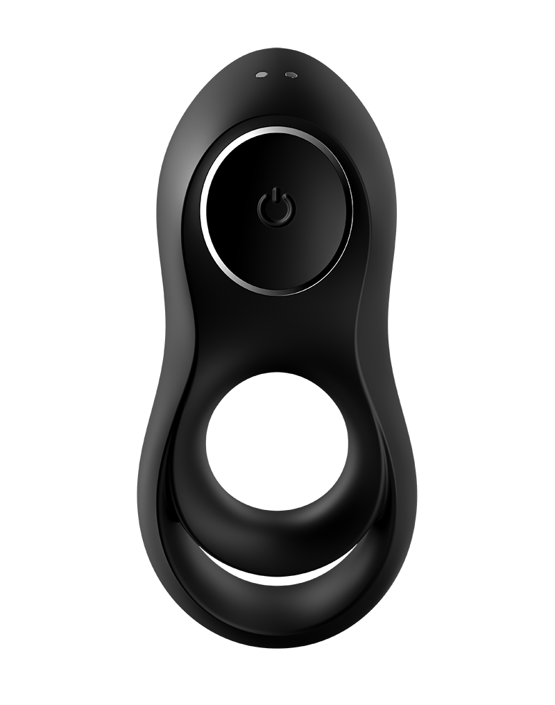 Satisfyer - Legendary Duo - Cockring Vibrator - Zwart - Afbeelding 4