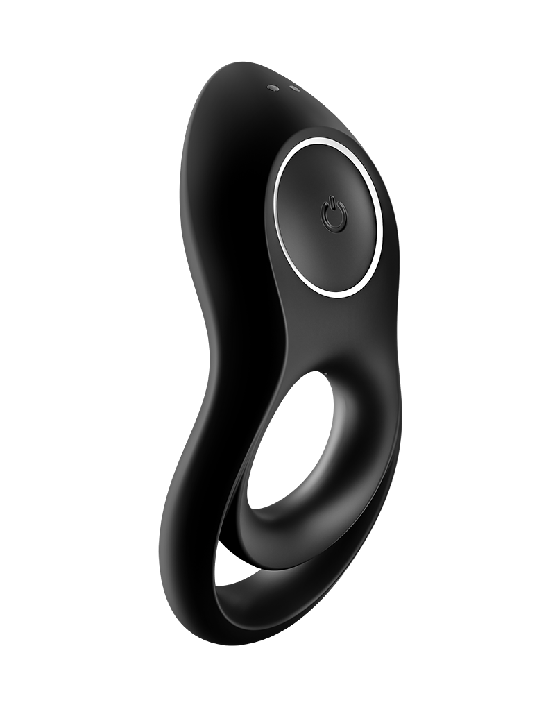 Satisfyer - Legendary Duo - Cockring Vibrator - Zwart - Afbeelding 5