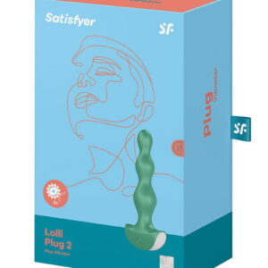 Satisfyer – Lolli Plug 2 – Vibrerende Anale Plug – Groen