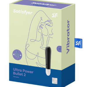 Satisfyer – Ultra Power Bullet 2 – Bullet Vibrator – Zwart