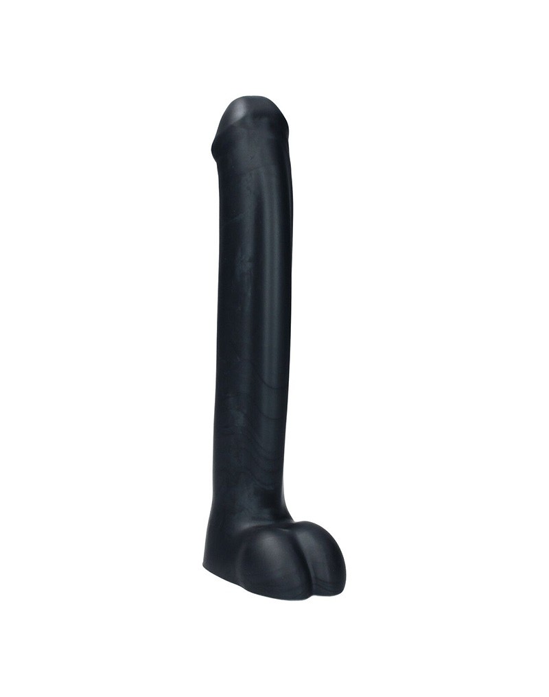 Ylva & Dite - Hyperion - XXL Dildo - Metallic Zwart / Grijs - Afbeelding 2