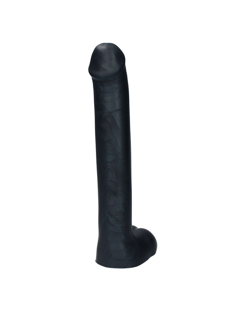 Ylva & Dite - Hyperion - XXL Dildo - Metallic Zwart / Grijs - Afbeelding 3