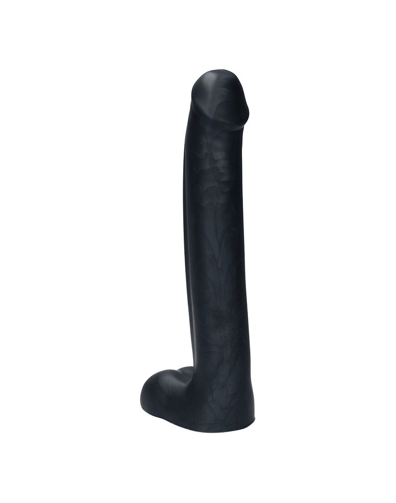 Ylva & Dite - Hyperion - XXL Dildo - Metallic Zwart / Grijs - Afbeelding 4
