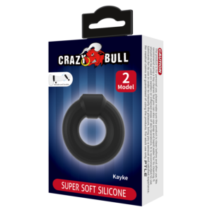 Crazy Bull – Kayke – Cock Ring – Model 2 – Zwart