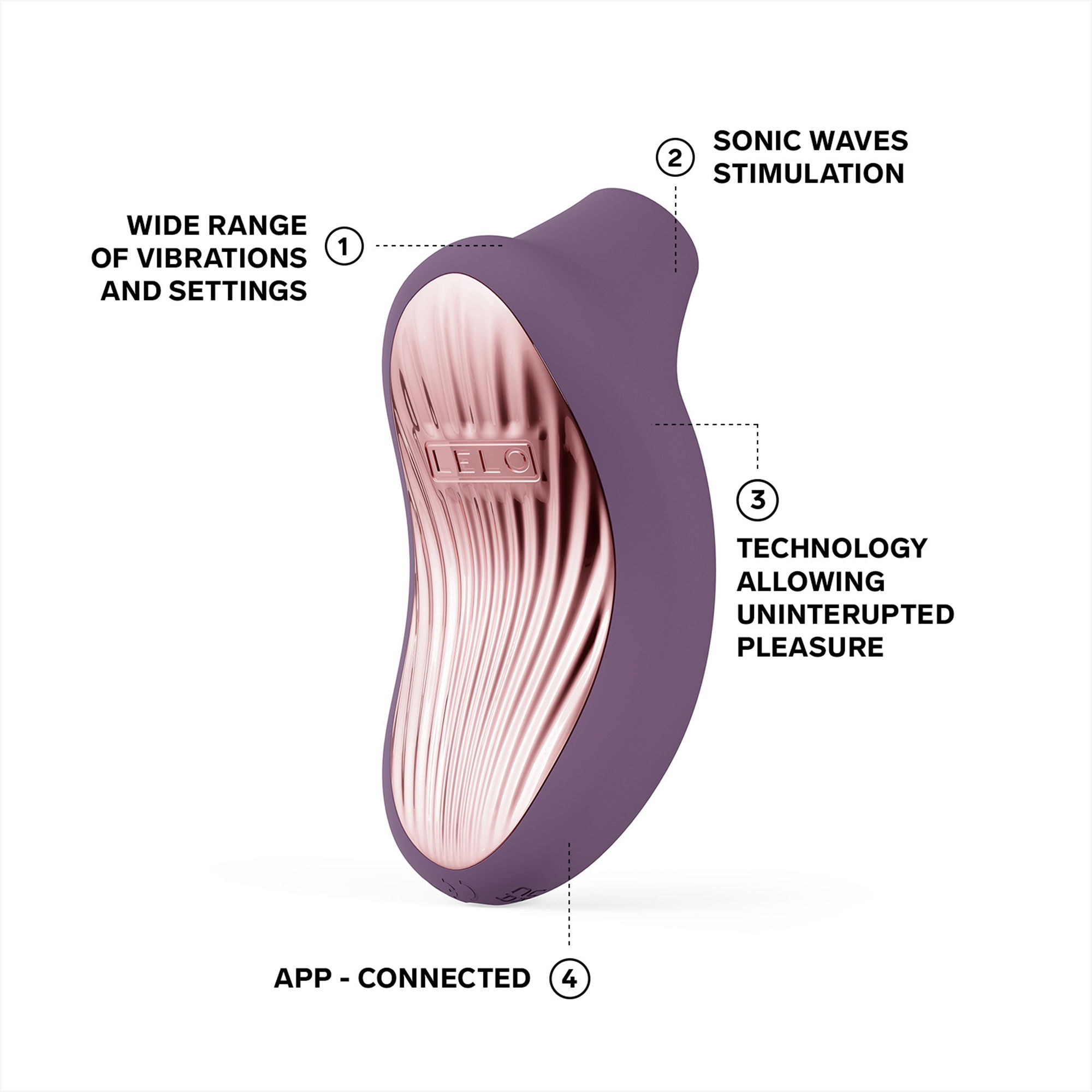 LELO Sona 3 Cruise Plum - Afbeelding 9