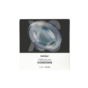 Satisfyer – Condooms – Maat 47 (XS) – 100 stuks