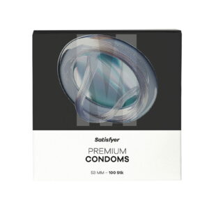 Satisfyer – Condooms – Maat 53 (M) – 100 stuks