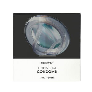 Satisfyer – Condooms – Maat 57 (L) – 100 stuks