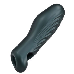 MANWAN – Ryzer – Penis Extender en Zachte Masturbatie Sleeve – Dennengrijs