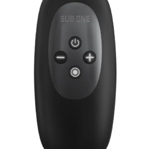 MANWAN – Sub One – Vibrerende Masturbator met Tapping Feature – Infinity Black