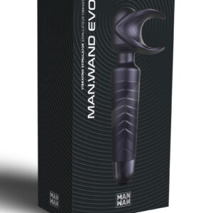 MANWAN – Man.Wand EVO – Oplaadbare Masturbator – Black Plum