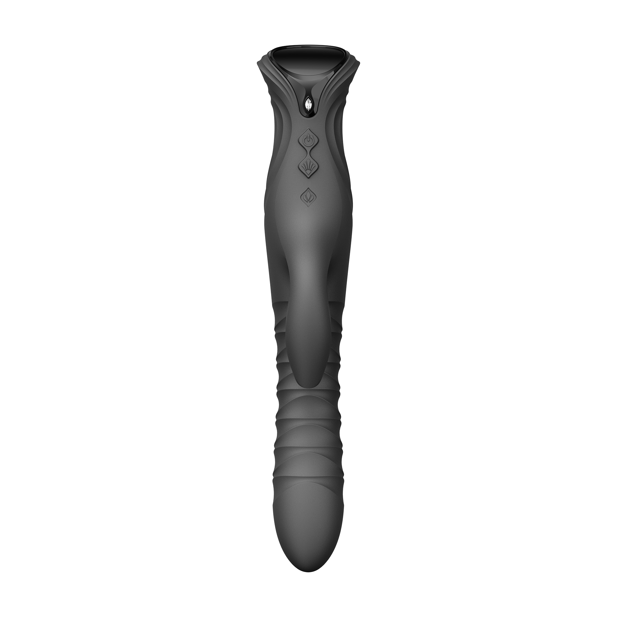 ZALO- Mose 2 - Rabbit Thrusting Vibrator - Zwart - Afbeelding 6