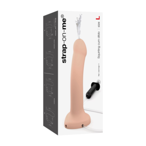Strap-On-Me – Squirting Cum Dildo Realistic – Maat L – Nude