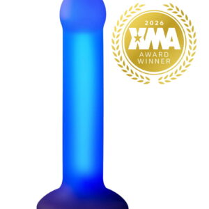 Strap-On-Me – Glow LED Dildo – Maat M – Paars