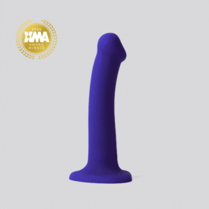 Strap-On-Me – Glow LED Dildo – Maat M – Paars