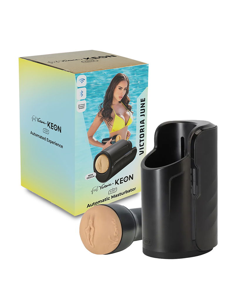 Kiiroo - Keon WiFi Combo Set met Feel Victoria June Stroker