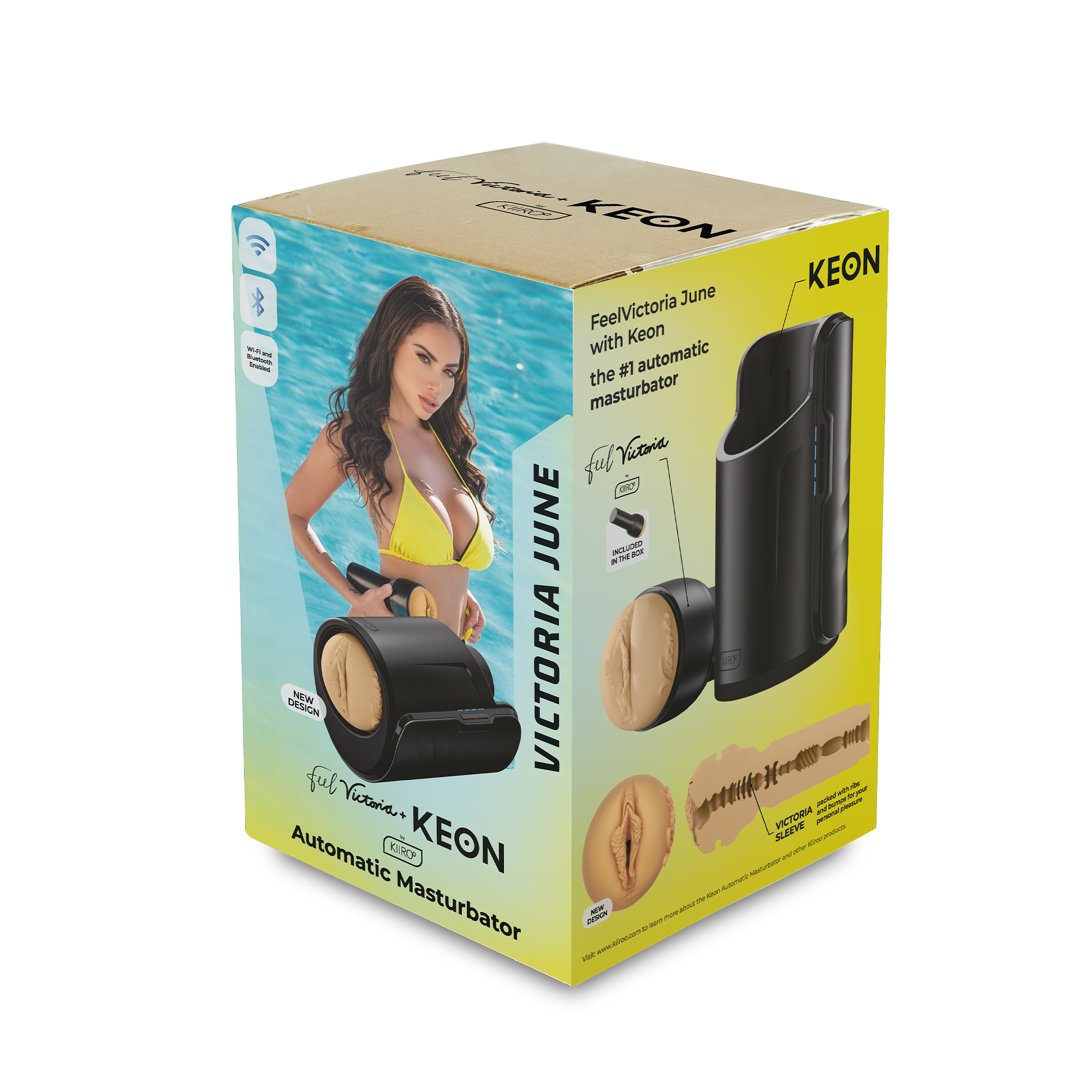 Kiiroo - Keon WiFi Combo Set met Feel Victoria June Stroker - Afbeelding 11