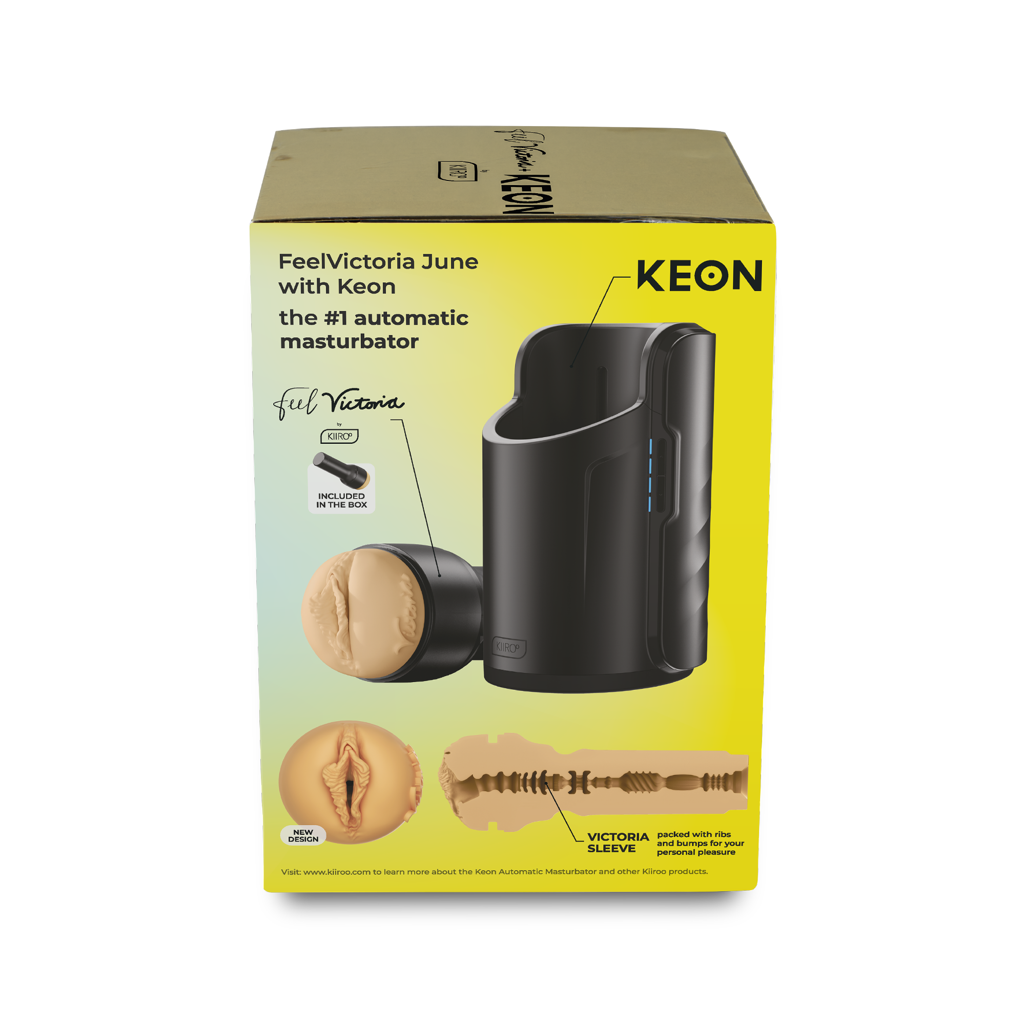 Kiiroo - Keon WiFi Combo Set met Feel Victoria June Stroker - Afbeelding 12