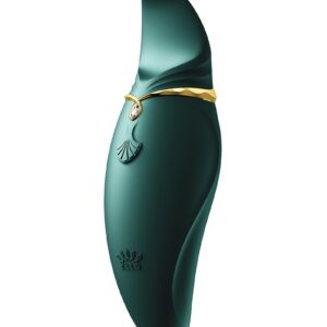 ZALO Hero Jewel Green – Clitoral PulseWave Massager