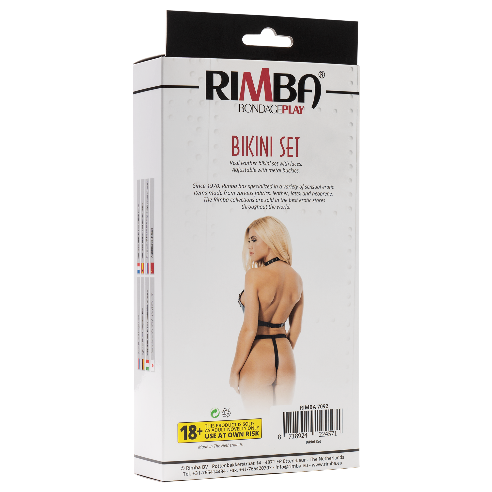 Rimba - Open Bikini met Veters - Afbeelding 4