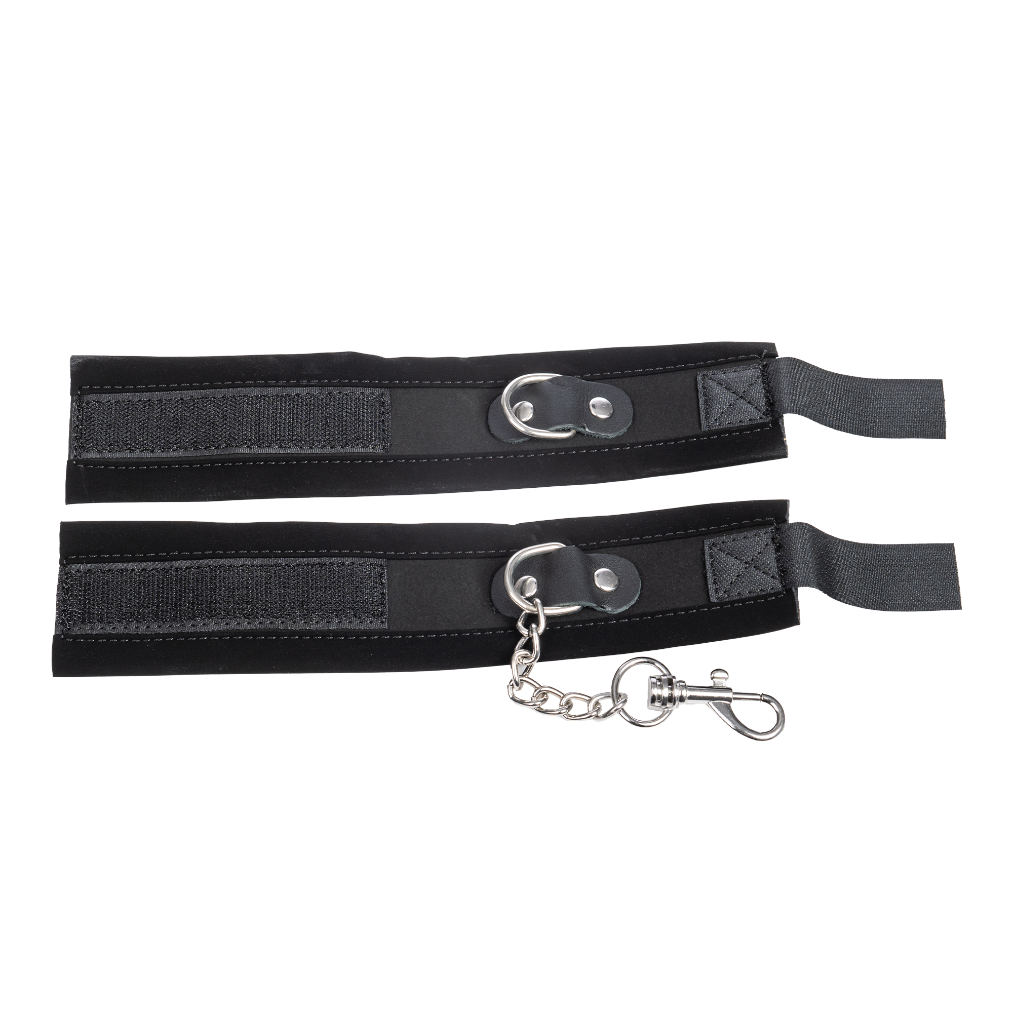 Rimba - Soft bondage starter set met klittenband Zwart - Afbeelding 9