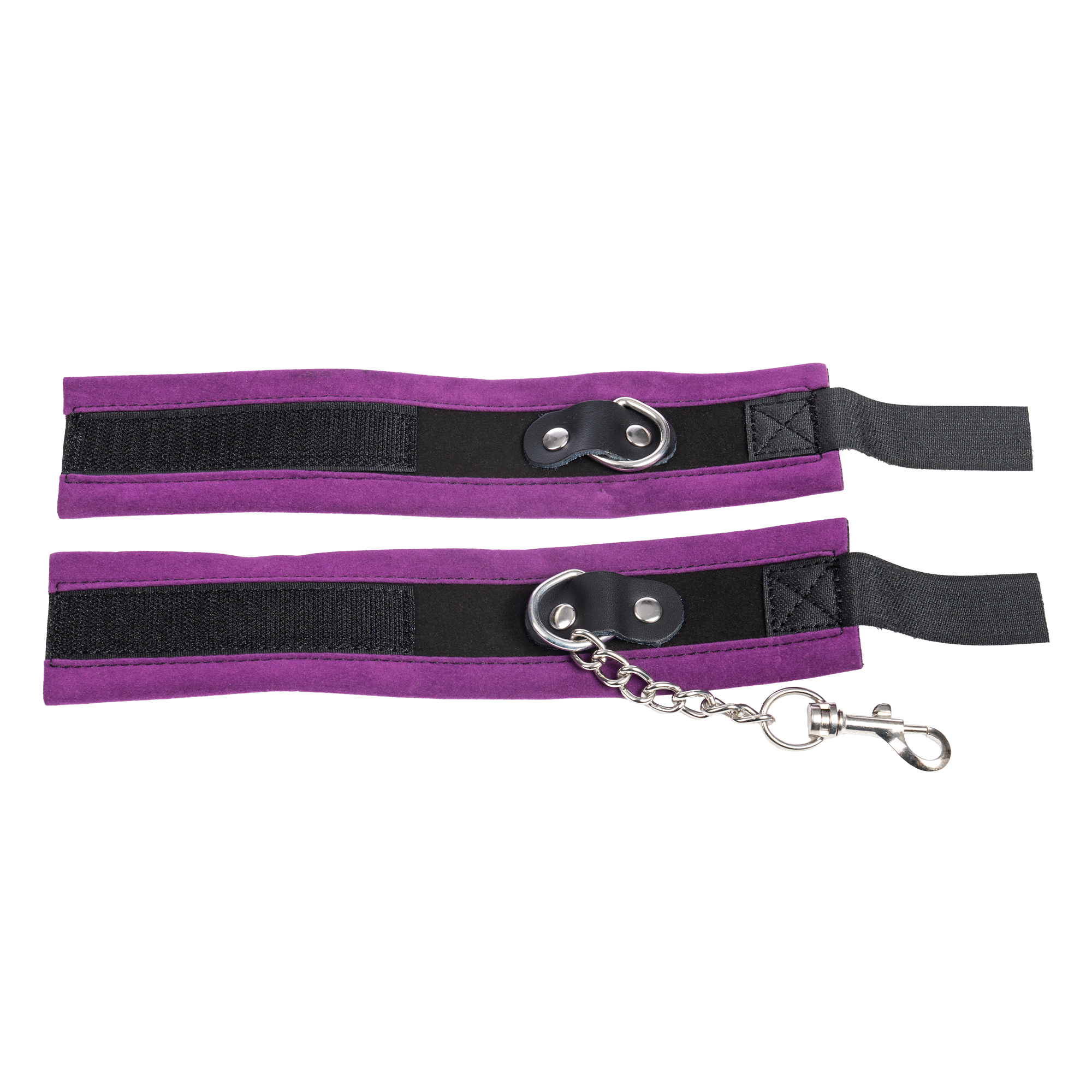 Rimba - Soft bondage starter set met klittenband Paars - Afbeelding 11
