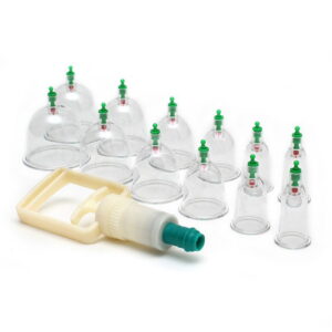 Rimba Bondage Play – Cupping Set met 12 Cups