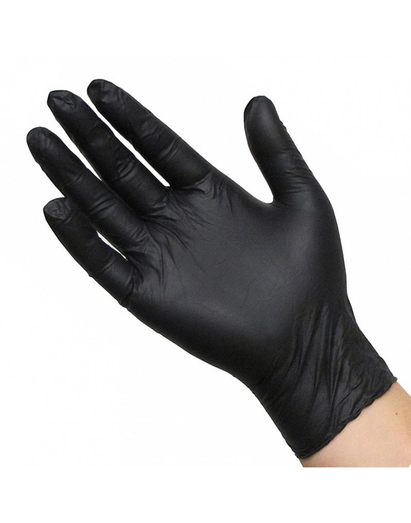 Rimba Latex Play - Latex Wegwerphandschoenen (100 stuks) - Zwart - Afbeelding 5