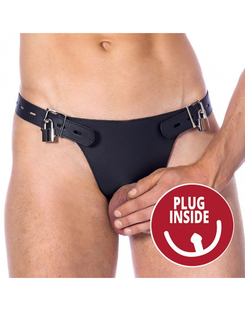 Rimba - Kuisheidslip met anaal dildo