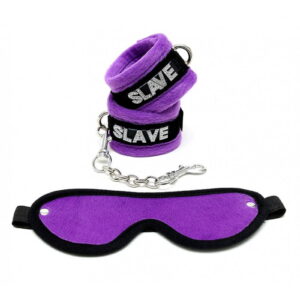 Rimba – Soft bondage set SLAVE (3-delig)
