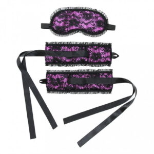 Satijnlook Handboeien en Masker