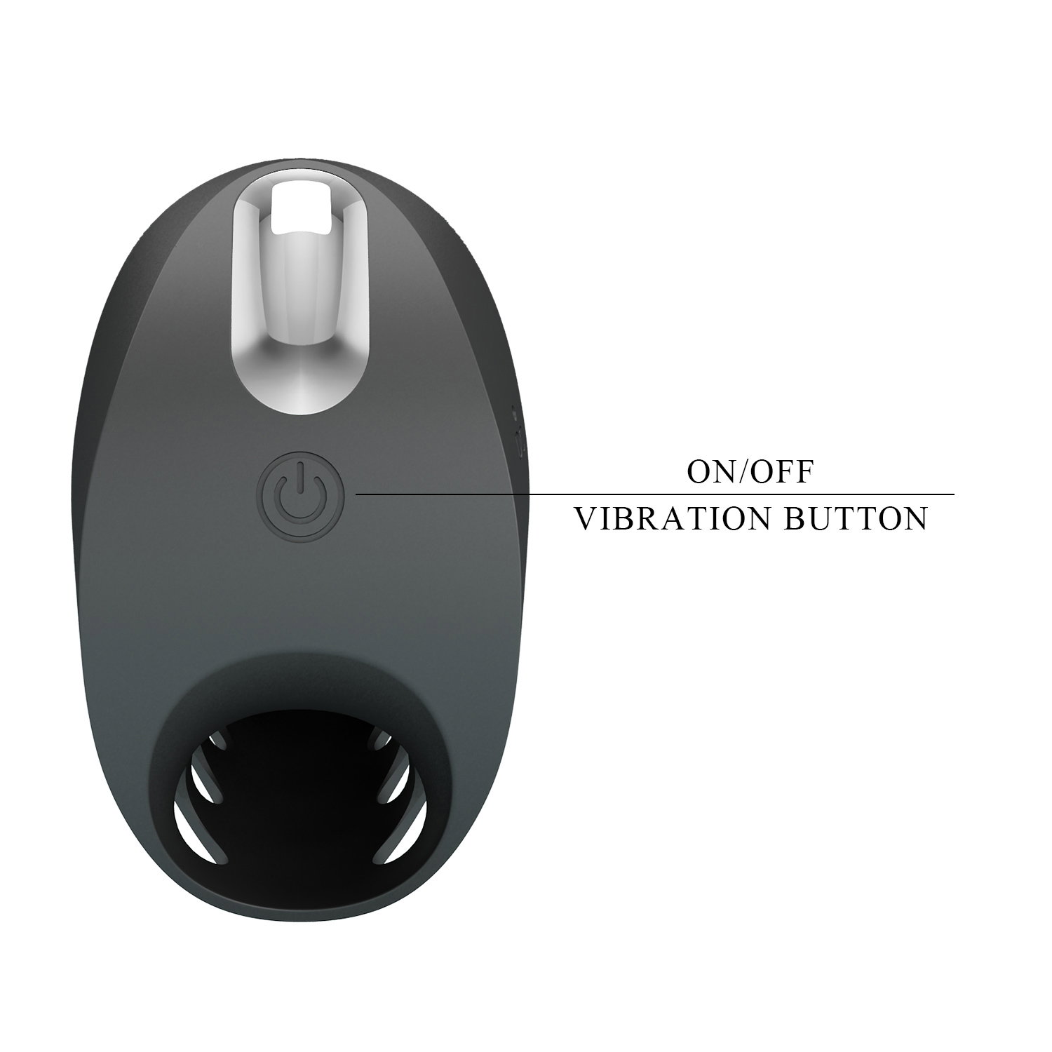 PL - Camelia - Vinger Vibrator - Zwart - Afbeelding 10